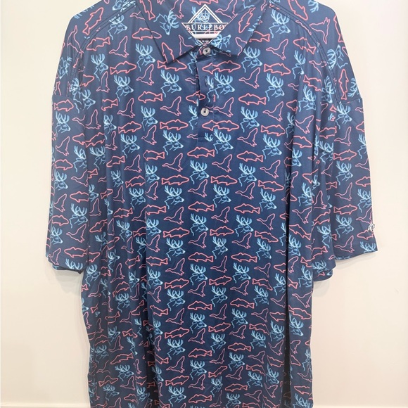 BURLEBO Men's Polo Shirt - Picture 2 of 2